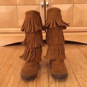 Minnetonka Moccasin Suede Boots